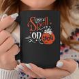 Halloween I Put A Spell On You Orange And White Design Coffee Mug Funny Gifts