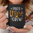 Halloween Pacu Nurse Crew Funny Halloween Witch Pacu Nurse Coffee Mug Personalized Gifts