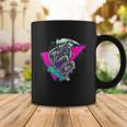 Halloween Retro 80S Skateboarding Grim Reaper Coffee Mug Unique Gifts