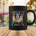 Happy Easter Three Cat Wearing Bunny Funny Gift Ear Bunny Cat Lover Gift Coffee Mug Unique Gifts