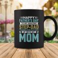 Happy Fathers Day To My Amazing Step Coffee Mug Unique Gifts