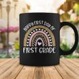 Happy First Day Of 4Th Grade Teacher Back To School Rainbow Coffee Mug Funny Gifts