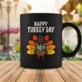 Happy Turkey Day Funny Thanksgiving 2021 Autumn Fall Season V2 Coffee Mug Funny Gifts