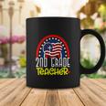 Heart Rainbow American Flag 4Th Of July Coffee Mug Unique Gifts