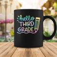 Hello 3Rd Grade Tie Dye Teachers Kids Back To School Funny Coffee Mug Funny Gifts