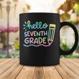 Hello 7Th Grade Tie Dye Teachers Kids Back To School Funny Coffee Mug Funny Gifts