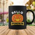 Hello Pumpkin Halloween Quote Coffee Mug Unique Gifts