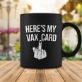 Heres My Vax Card Tshirt Coffee Mug Unique Gifts