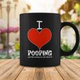 I Heart Pooping And Texting Tshirt Coffee Mug Unique Gifts