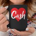I Love Cash First Name I Heart Named  Coffee Mug Personalized Gifts