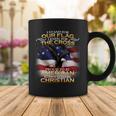 I Stand For Our Flag Kneel For The Cross Proud American Christian Tshirt Coffee Mug Unique Gifts