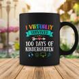 I Virtually Survived 100 Days Of Kindergarten Teacher Kids Meaningful Gift Coffee Mug Unique Gifts