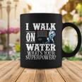 I Walk On Water Whats Your Superpower Hockey Coffee Mug Unique Gifts