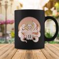Japanese Nine Tails Kitsune Fox Emblem Pattern Coffee Mug Unique Gifts