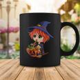Kawaii Japanese Anime Witch Halloween Ramen Food Lovers V2 Coffee Mug Funny Gifts