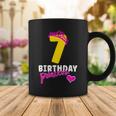 Kids 7Th Birthday Girl Birthday Girl Crown Princess Coffee Mug Funny Gifts