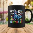 Kids It&8217S My 5Th Birthday Happy 5 Years Dinosaurrex Coffee Mug Unique Gifts