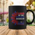 Land Of The Free Because My Is Brave Sunflower 4Th Of July Coffee Mug Unique Gifts