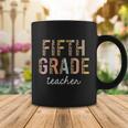 Leopard Fifth Grade Teacher Cute 5Th Grade Back To School Gift Coffee Mug Unique Gifts