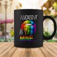 Lgbt I Licked It So Its Mine Gay Pride Lips Coffee Mug Unique Gifts