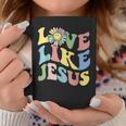 Love Like Jesus Christian God Lover Funny Words On Back Coffee Mug Personalized Gifts