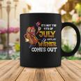 Mens Its Not A Party Until My Wiener Comes Out 4Th Of July Wiener Coffee Mug Funny Gifts