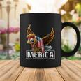 Merica Bald Eagle Mullet 4Th Of July American Flag Patriotic Gift Coffee Mug Unique Gifts