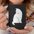 Minimalist Cute Black Cat Owner Feline Art Kitten Lover Gift V2 Coffee Mug Personalized Gifts