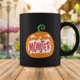 Monster Pumpkin Halloween Quote Coffee Mug Unique Gifts