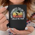 My Favorite Color Guard Calls Me Mom - Colorguard Mom Coffee Mug Personalized Gifts