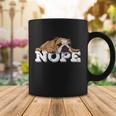 Nope Lazy English Bulldog Dog Lover Tshirt Coffee Mug Unique Gifts