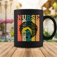 Nurse Melanin Afro Queen Girl Magic Black History Vintage V2 Coffee Mug Funny Gifts