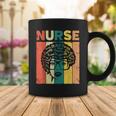 Nurse Melanin Afro Queen Girl Magic Black History Vintage V3 Coffee Mug Funny Gifts