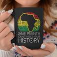 One Month Cant Hold Our History Pan African Black History Coffee Mug Personalized Gifts