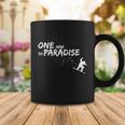 One Way To Paradise Spray Powder Free Ride With Snowboard Gift Coffee Mug Unique Gifts