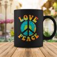 Peace Sign Love 60S 70S Tie Dye Hippie Halloween Costume V9 Coffee Mug Funny Gifts
