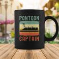 Pontoon Captain Retro Vintage Funny Boat Lake Outfit Coffee Mug Unique Gifts