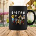 Proud Black Sistas Queen Melanin Afro African American Women Coffee Mug Unique Gifts