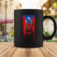 Puerto Rico Flag Drip Coffee Mug Unique Gifts