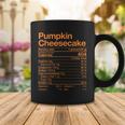 Pumpkin Cheesecake Nutrition Facts Thanksgiving Turkey Day V2 Coffee Mug Funny Gifts