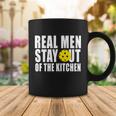 Real Men Stay Out Of The Kitchen Pickle Ball Tshirt Coffee Mug Unique Gifts