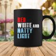 Red White & Nattylight For Mens Womens 4Th Of July Coffee Mug Unique Gifts