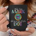 Retro Make Your Mark Happy International Dot Day Colorful Coffee Mug Personalized Gifts