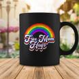 Retro Vintage Free Mom Hugs Rainbow Lgbtq Pride V2 Coffee Mug Unique Gifts