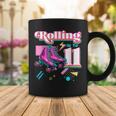 Rolling Into 11 Roller Skate 11Th Birthday Girl Gifts Coffee Mug Funny Gifts