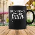 Running On Faith Coffee Mug Unique Gifts