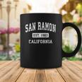 San Ramon California Ca Vintage Established Sports Design Coffee Mug Unique Gifts