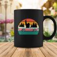 Sasquatch Bigfoot Driving Car Retro Sunset Funny Coffee Mug Unique Gifts