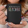 Science Teacher Cute Floral Design Coffee Mug Funny Gifts