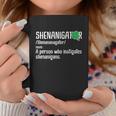 Shenanigator Definition St Patricks Day Graphic Design Printed Casual Daily Basic V2 Coffee Mug Personalized Gifts